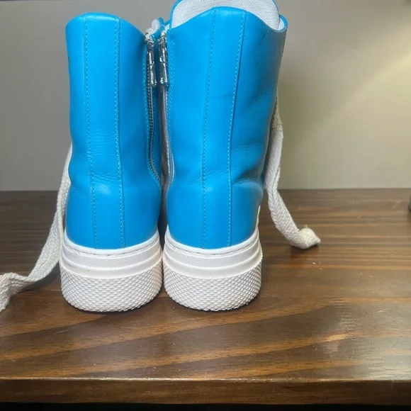 Cristian Zerotre Calipso 300 Blue/White Made In Italy Big Laces 6.5 - Picture 4 of 8